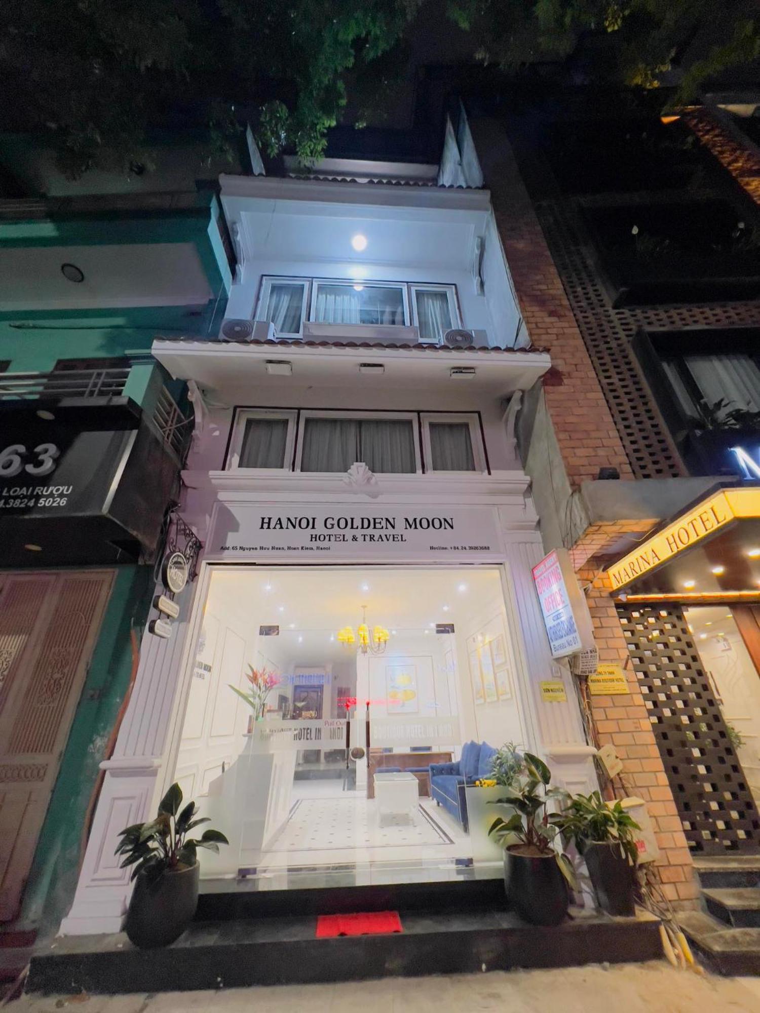 Hanoi Golden Moon Hotel Buitenkant foto