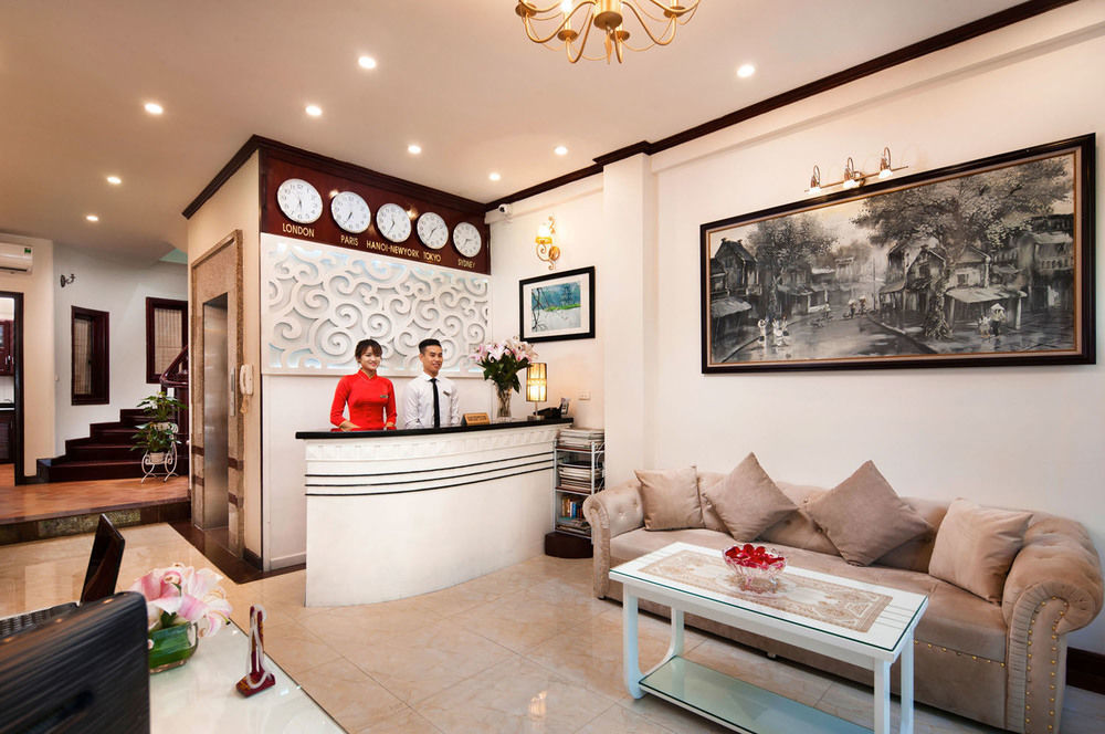 Hanoi Golden Moon Hotel Buitenkant foto